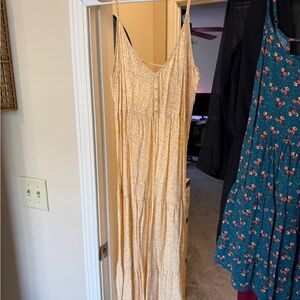 Wild Fable Yellow Floral Maxi Dress